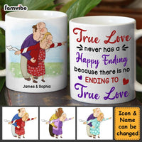 Personalized Couple Gift There Is No Ending To True Love Mug 31235 thumb 1