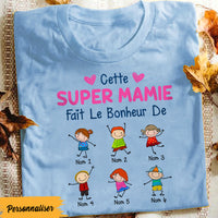 Personalized Grandma Mamie French T Shirt AP171 81O47 thumb 1