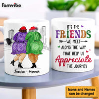 Personalized Gift For Friends Appreciate The Journey Mug 30884 thumb 1