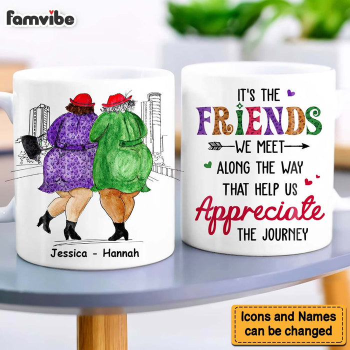 Personalized Gift For Friends Appreciate The Journey Mug 30884 1