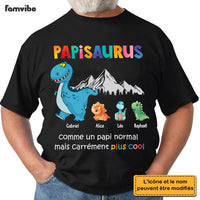Personalized Gift For Grandpa French Papisaurus Shirt - Hoodie - Sweatshirt 30120 thumb 1