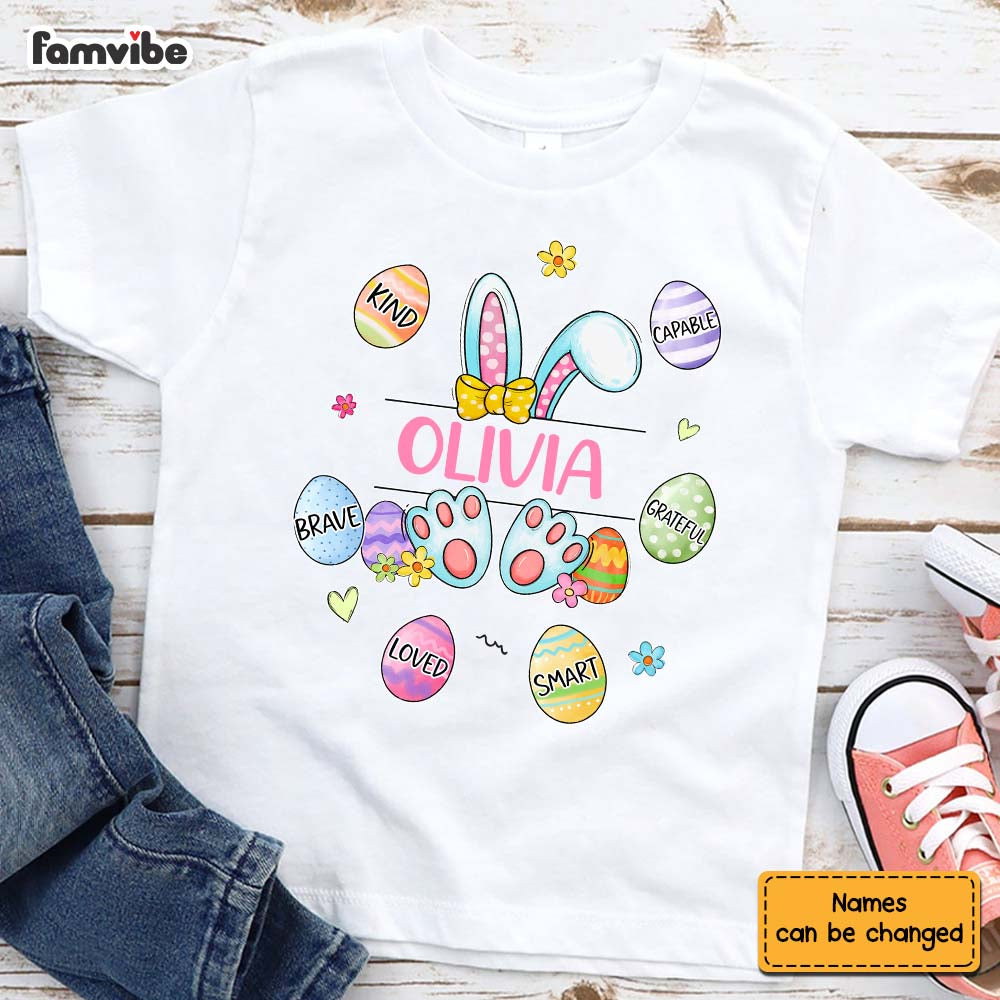Personalized Gift For Granddaughter Easter Kid T Shirt - Kid Hoodie - Kid Sweatshirt 31822 Mockup 2