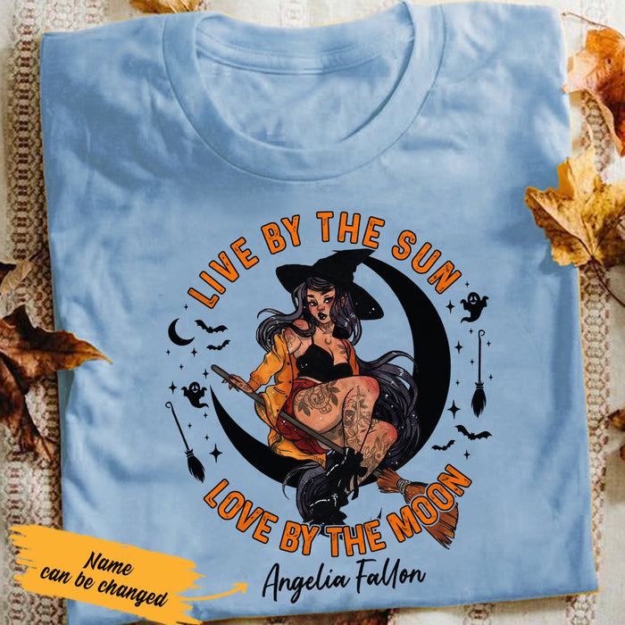 Personalized Witch Halloween White T Shirt JL142 73O36 1