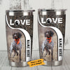 Personalized Dog Love Steel Tumbler  JR112 87O58 1