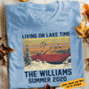 Personalized Lake Summer White T Shirt JL23 95O34 1