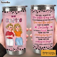 Personlaized Gift For Friend You Are The Sister Steel Tumbler 32015 thumb 1