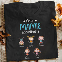 Personalized Papy French Grandpa Belongs Shirt - Hoodie - Sweatshirt AP89 67O57 thumb 1