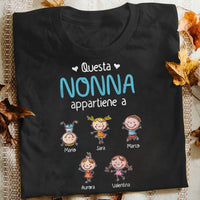 Personalized Nonna Nonno Italian Grandma Grandpa Shirt - Hoodie - Sweatshirt AP810 67O57 thumb 1