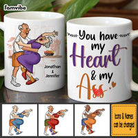 Personalized Couple You Have My Heart Mug 31076 thumb 1