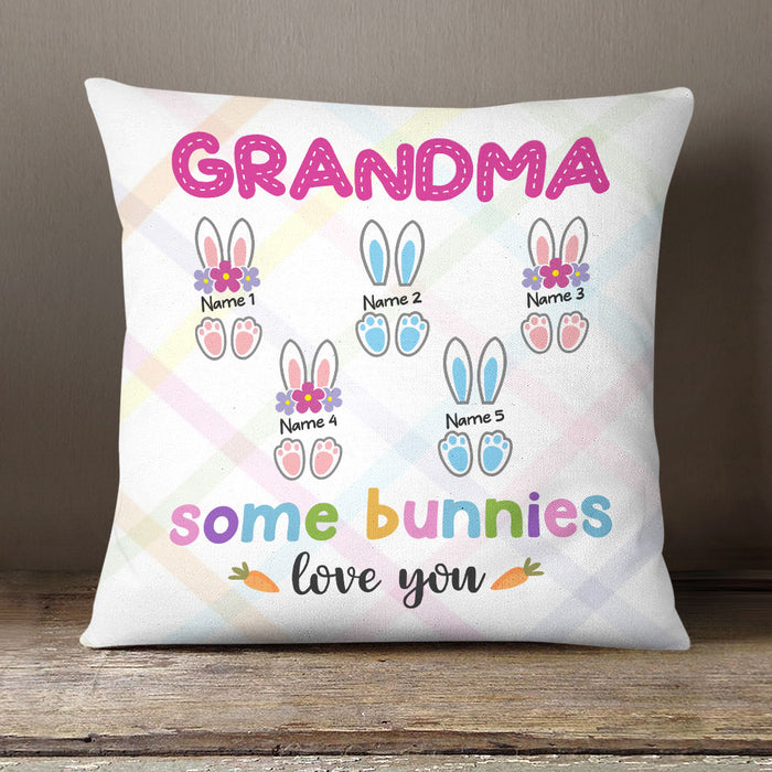 Personalized Grandma Easter Pillow MR11 26O58 (Insert Included) 1
