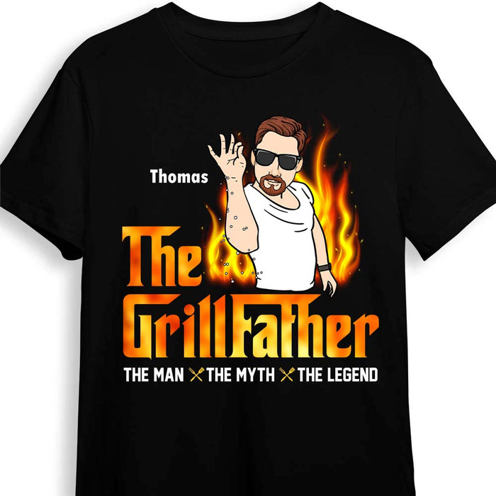 Personalized Gift For Grill Dad Shirt - Hoodie - Sweatshirt 26141 1