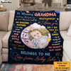 Personalized Gift For Baby First Hi Mommy Upload Photo Blanket 31539 1