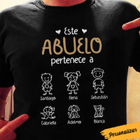 Personalized Abuelo Spanish Grandpa Belongs Shirt - Hoodie - Sweatshirt AP912 30O57 thumb 1