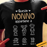 Personalized Nonna Nonno Italian Grandma Grandpa Shirt - Hoodie - Sweatshirt AP914 30O57 thumb 1