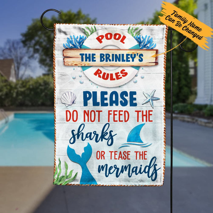 Personalized Pool Funny Garden Flag JN243 85O47 1