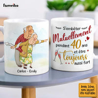 Personalized French S'embêter Mutuellement Pendant Mug 30916 thumb 1