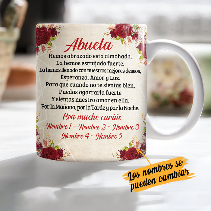 Personalized Spanish Mamá Abuela Gift For Mom Grandma Mug AP135 65O34 1