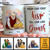 Personalized Couple From Our First Kiss Mug 31140 thumb 1