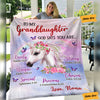 Personalized Unicorn Grandma God Says You Are Blanket NB211 87O58 1