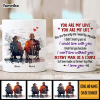 Personalized Couple Gift You Are My Love You Are My Life Mug 31268 thumb 1