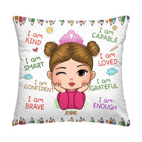 Personalized Gift For Granddaughter I Am Kind Pillow 31437 thumb 1