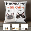 Personalized Reserved For The Cat  Pillow DB51 67O57 (Insert Included) 1