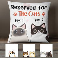 Personalized Reserved For The Cat  Pillow DB51 67O57 (Insert Included) thumb 1