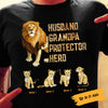 Personalized Dad Lion T Shirt MY193 30O58 1