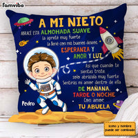 Personalized Gift For Grandson Astronaut Space Spanish Pillow 30703 thumb 1