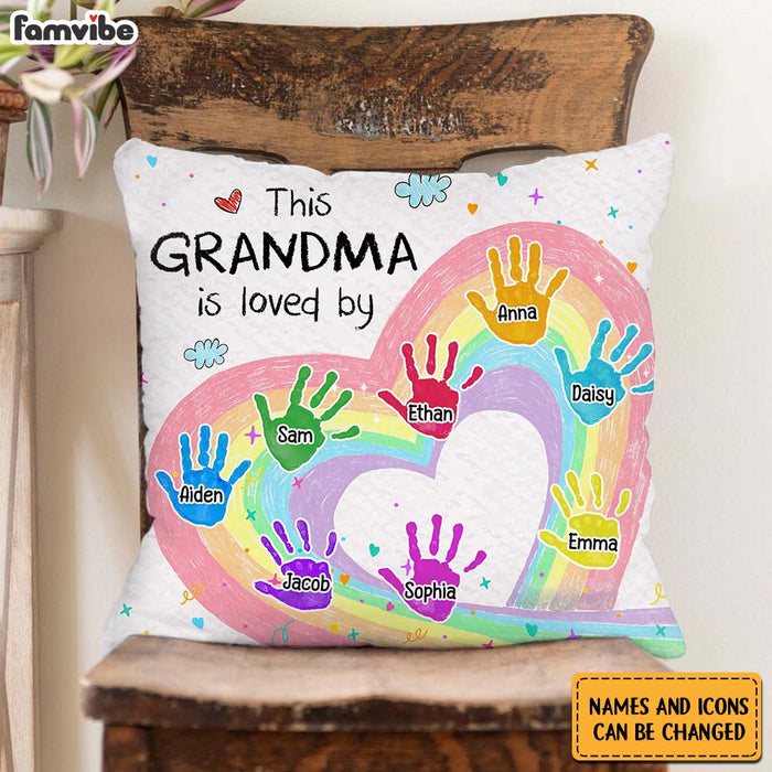 Personalized Gift For Grandma Is Loved By Pillow 30489 1