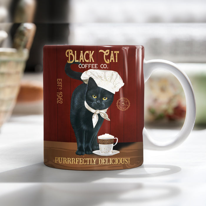 Black Cat Coffee Company Mug DB113 85O36 1