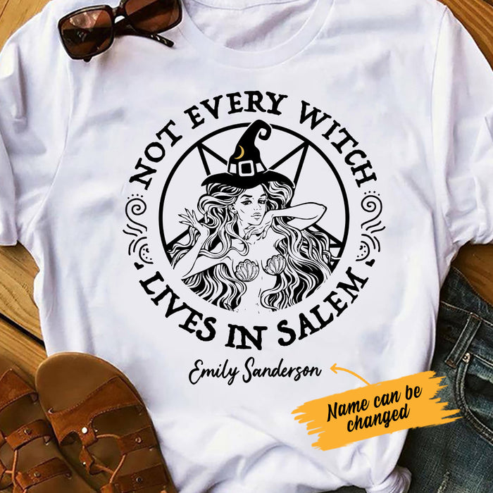 Personalized Mermaid Witch Halloween Not In Salem T Shirt AG261 67O53 1