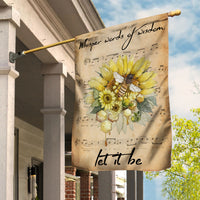Let It Be Hippie Flag JL103 67O36 thumb 1