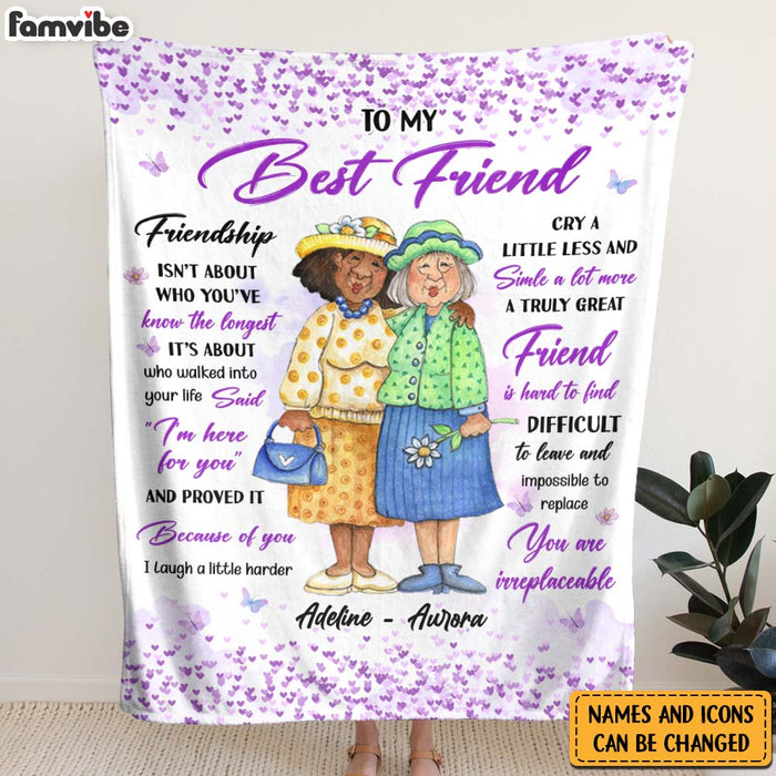 Personalized Gift For Friends Sister Under The Tree Blanket 31099 1