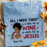 Personalized BWA Wine Jesus T Shirt SB101 85O58 thumb 1