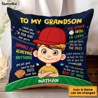 Personalized Birthday Gift For Grandson Baseball Pillow 30951 thumb 1