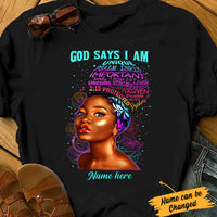 Personalized  BWA God Says T Shirt AG282 65O34 thumb 1