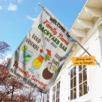 Personalized Backyard Bar Gardening Proudly Serving Flag AG71 30O47 thumb 1