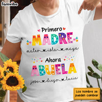 Personalized Abuela Spanish Colorful Flower Shirt - Hoodie - Sweatshirt 25126 thumb 1