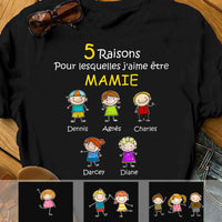 Personalized Grandpa Reason French Papy Shirt - Hoodie - Sweatshirt AP136 81O34 thumb 1