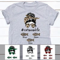 Personalized Dog Cat Mom Life T Shirt OB201 30O57 thumb 1