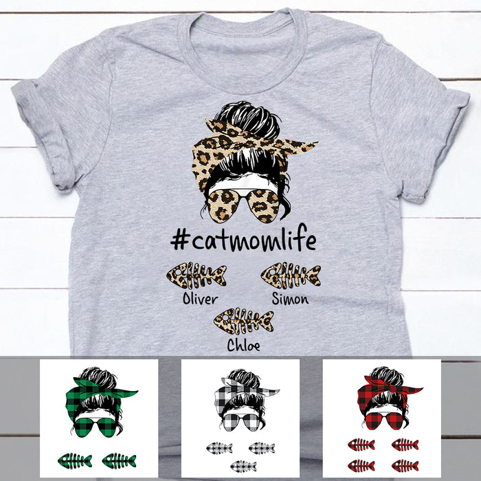 Personalized Dog Cat Mom Life T Shirt OB201 30O57 1