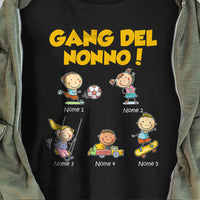 Personalized Dad Grandpa Sport Italian Papà Nonno Shirt - Hoodie - Sweatshirt AP1413 95O58 thumb 1