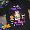 Personalized Dog Mom Grandma T Shirt JN181 95O58 1