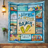 Beach Fleece Blanket JN273 73O47 1