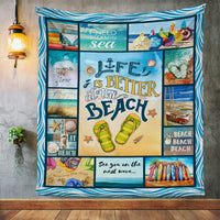 Beach Fleece Blanket JN273 73O47 thumb 1