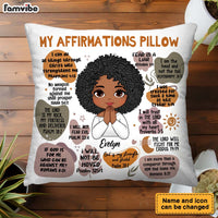 Personalized Christian Affirmation For Daughter Pillow 31577 thumb 1