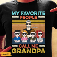 Personalized Grandpa My Favorite People T Shirt JN142 95O47 thumb 1