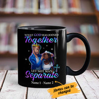 Personalized BWA Couple God Has Joined Together Mug AG121 65O53 thumb 1
