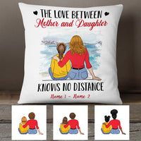 Personalized Mom Daughter Long Distance  Pillow DB31 85O53 (Insert Included) thumb 1